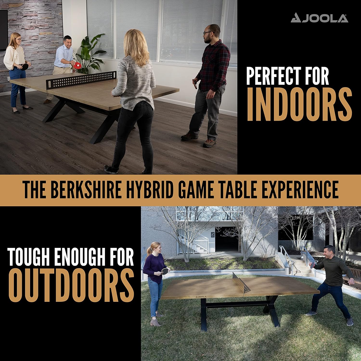 JOOLA Berkshire Indoor/Outdoor Table Tennis Table - Image 5