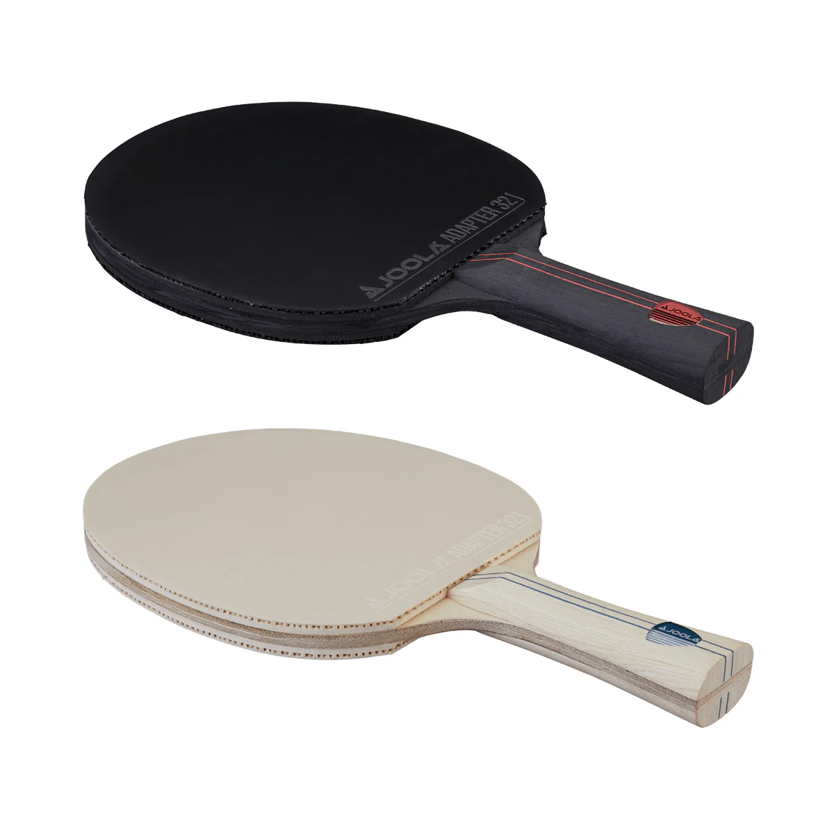 JOOLA Blizzard Blackout Table Tennis Rackets & Balls Set - Image 4