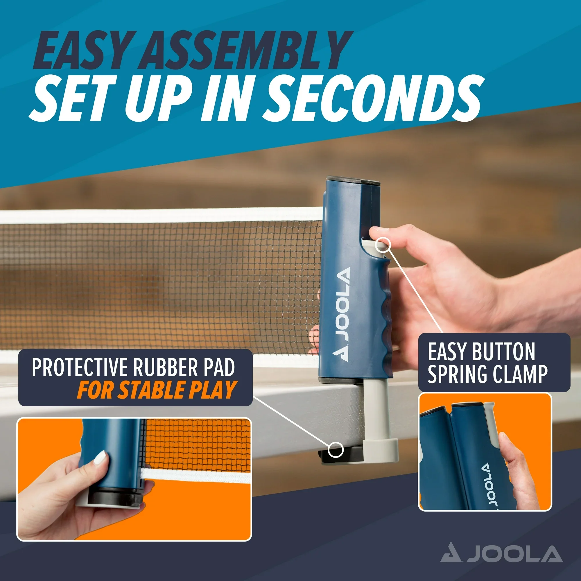 JOOLA Essentials Variant Complete Table Tennis Set - Image 6