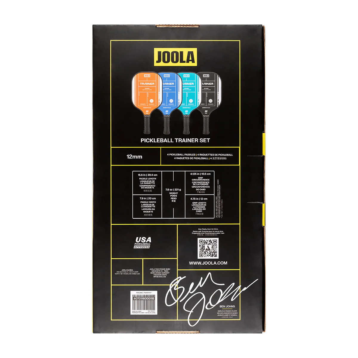JOOLA Pickleball Trainer Paddle Set - Image 19