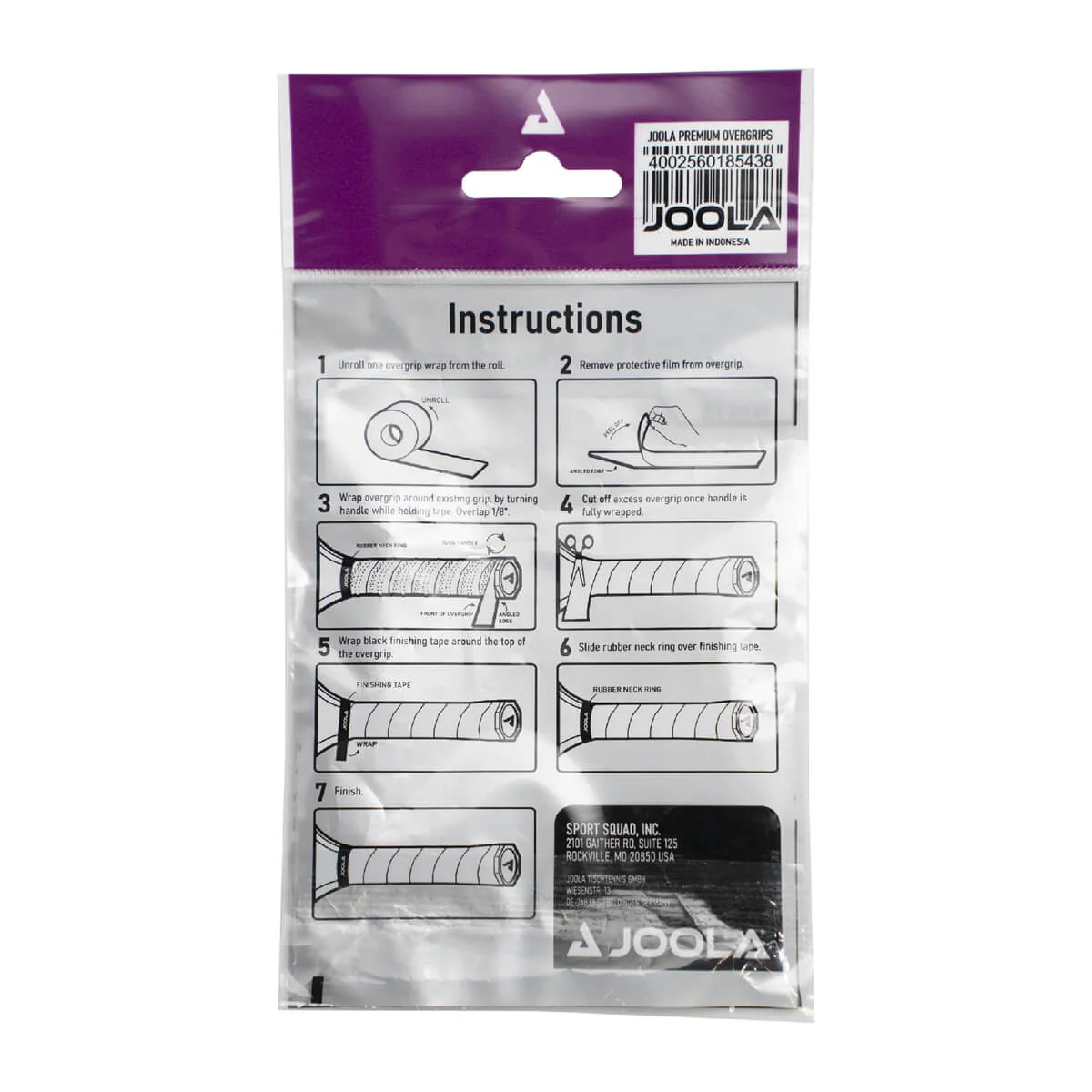 JOOLA Premium Pickleball Paddle Overgrip (4 Count) - Image 4