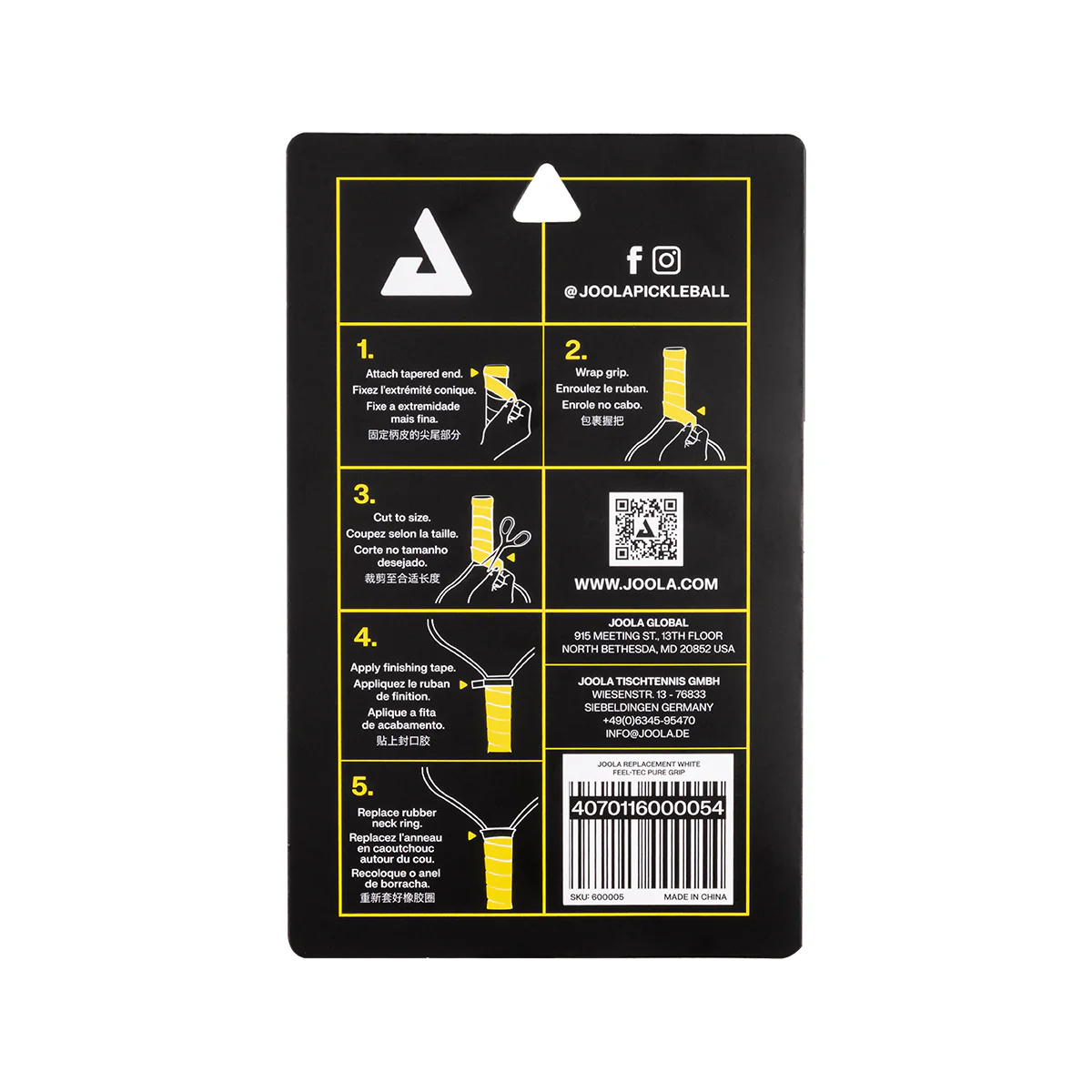 JOOLA Replacement Feel-Tec Pure Grip - Image 10