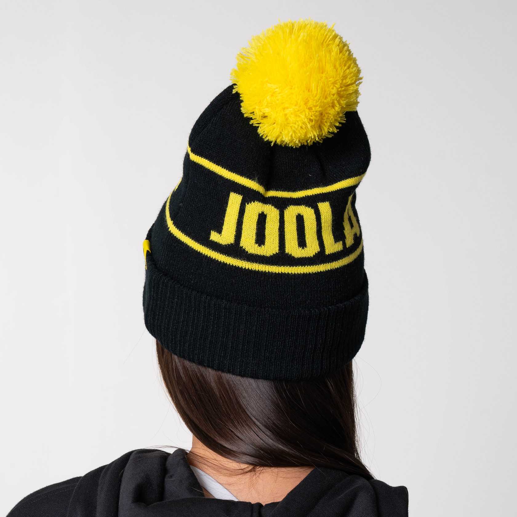 JOOLA Striped Pom Pom Beanie - Image 3