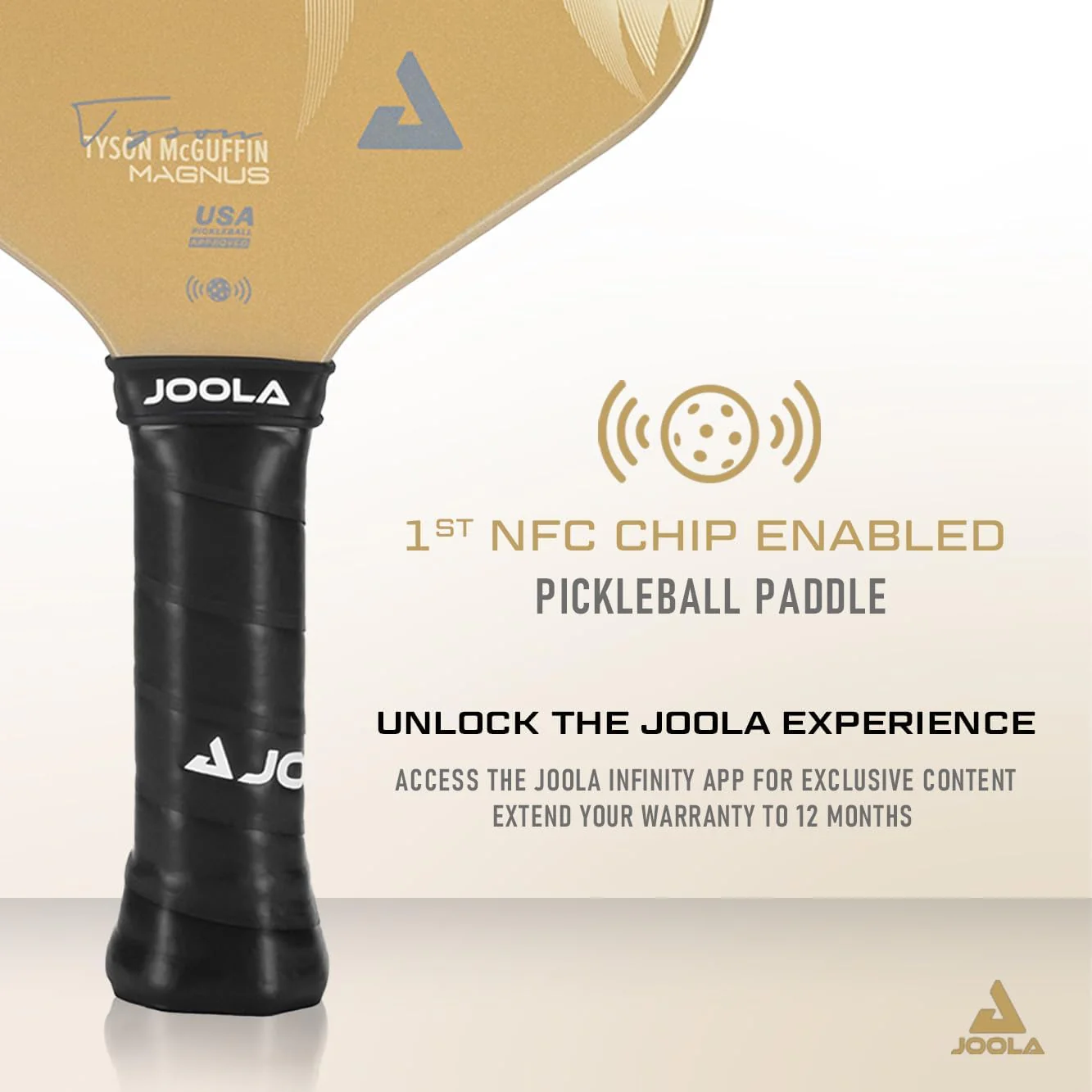 JOOLA Tyson McGuffin Magnus CAS 14mm Pickleball Paddle - Image 7
