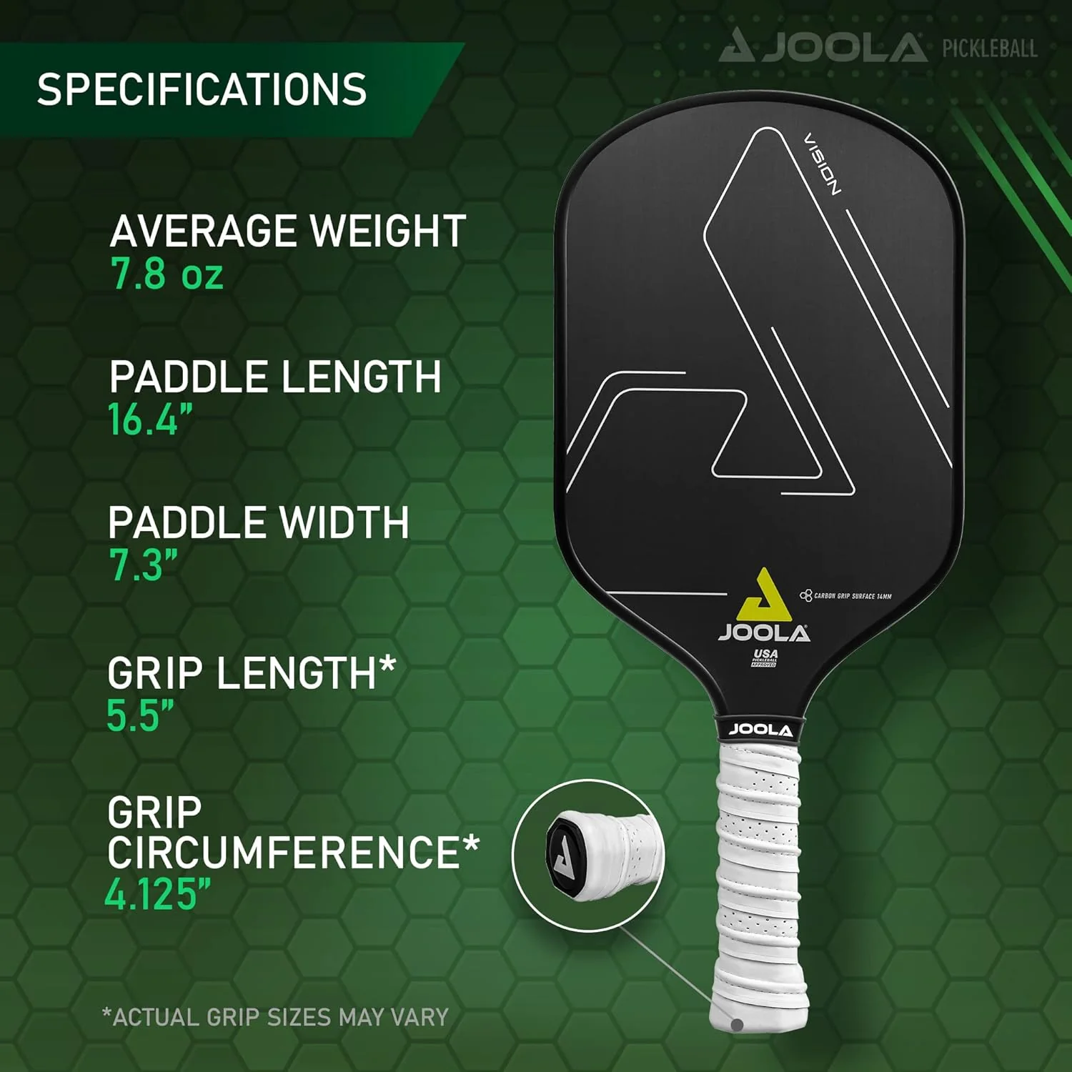 JOOLA Vision CGS 14 Pickleball Paddle - Image 5